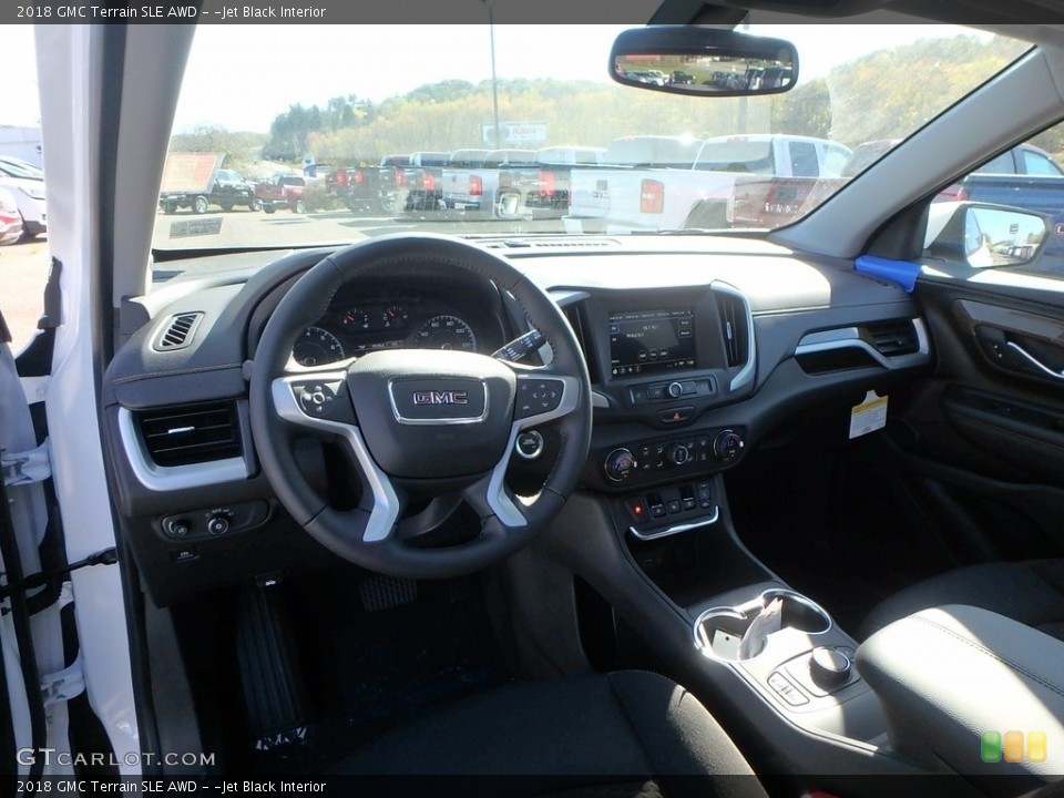 ­Jet Black Interior Dashboard for the 2018 GMC Terrain SLE AWD #123487657