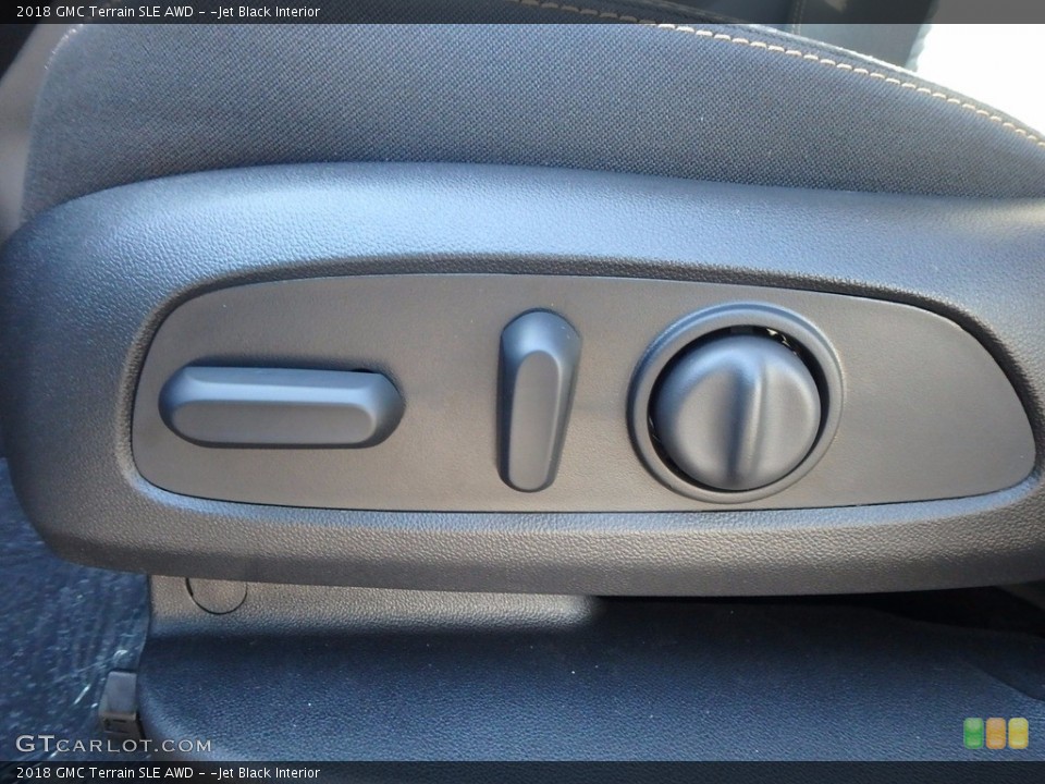 ­Jet Black Interior Controls for the 2018 GMC Terrain SLE AWD #123487676