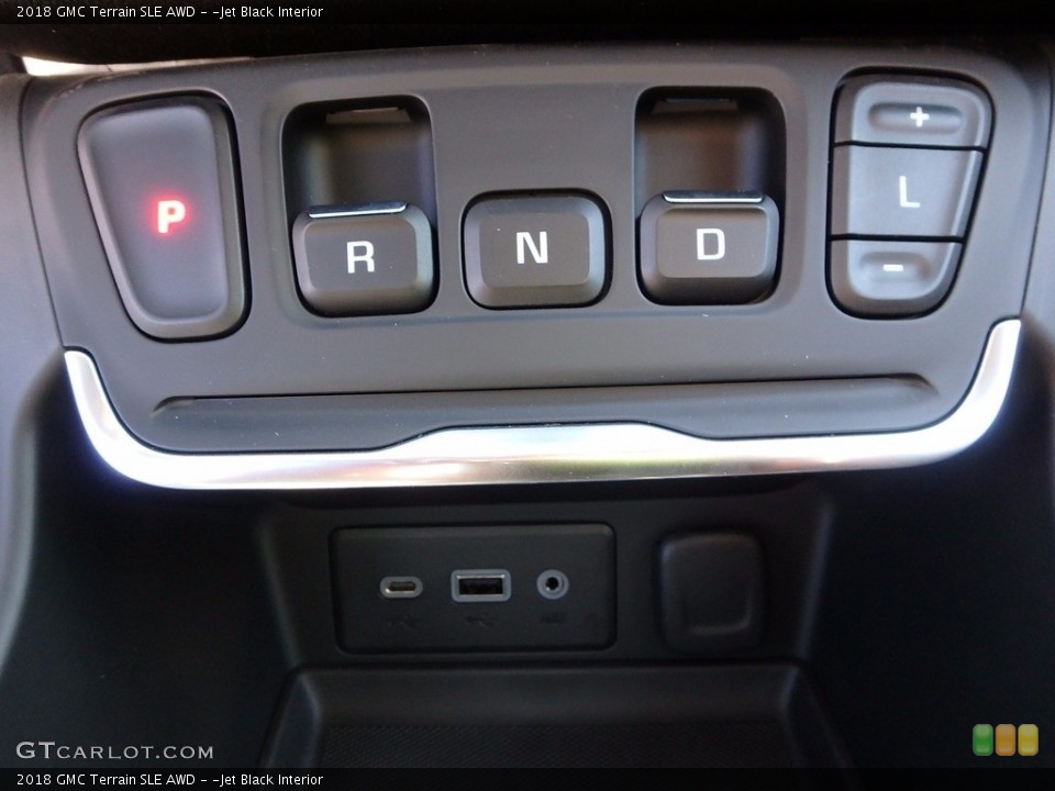 ­Jet Black Interior Controls for the 2018 GMC Terrain SLE AWD #123487729