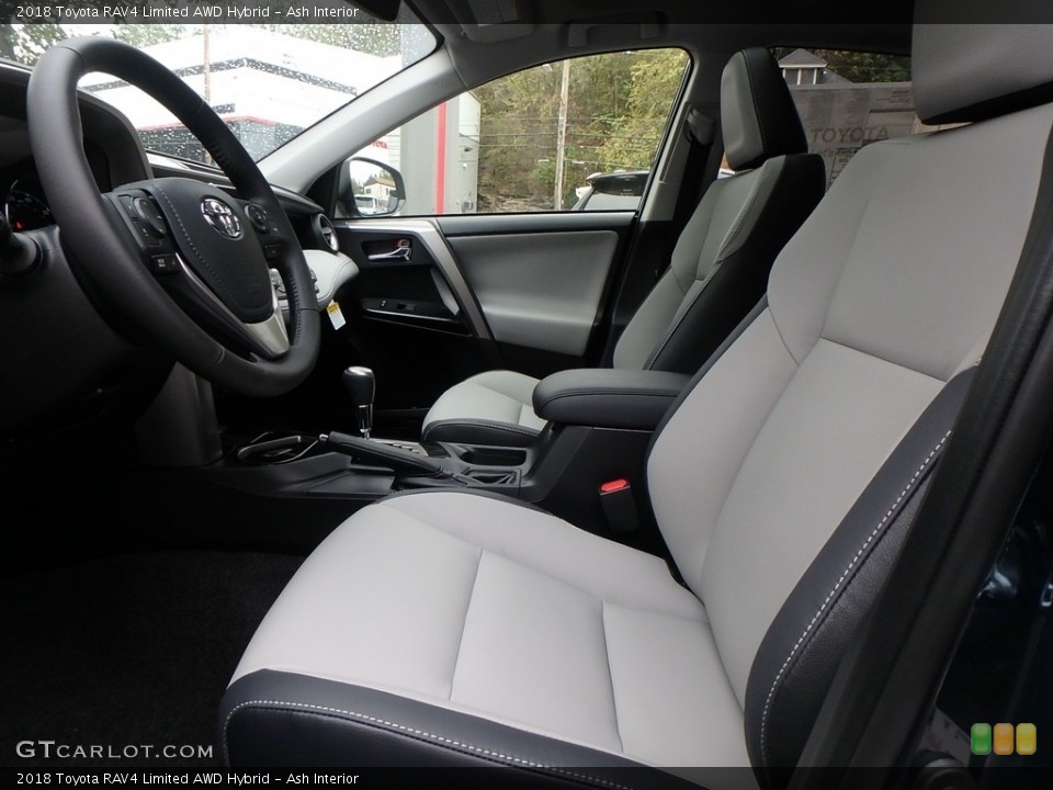 Ash Interior Front Seat for the 2018 Toyota RAV4 Limited AWD Hybrid #123490385
