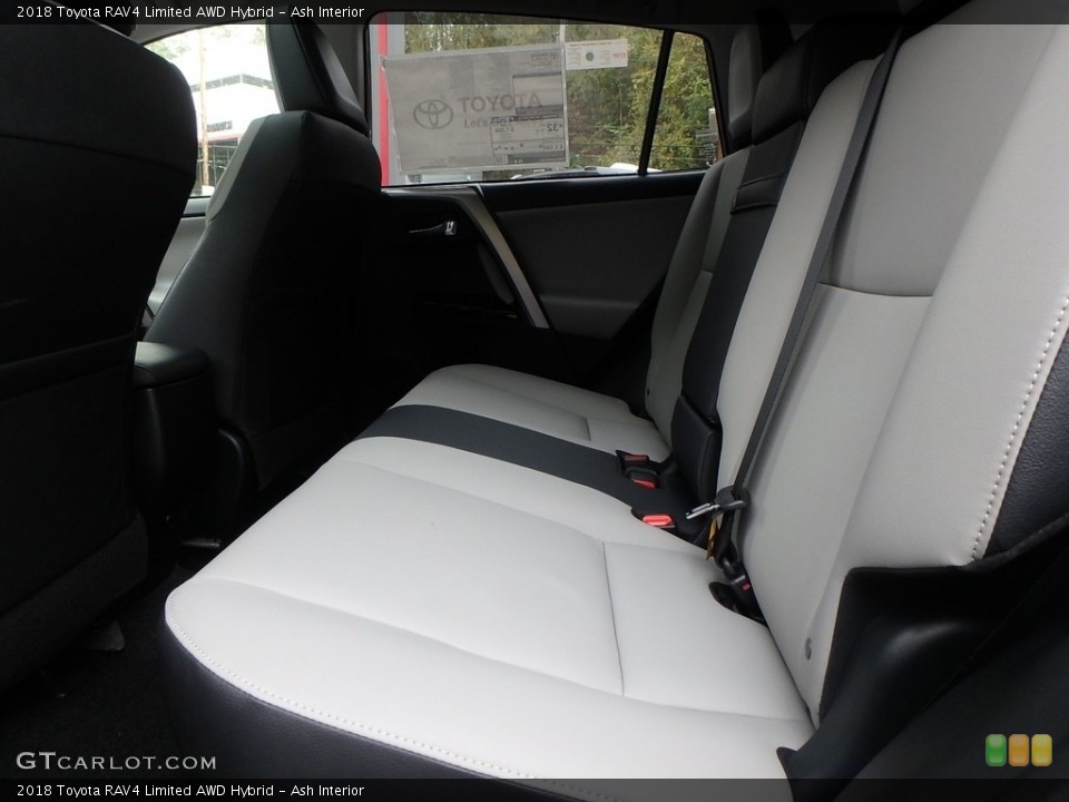Ash Interior Rear Seat for the 2018 Toyota RAV4 Limited AWD Hybrid #123490406