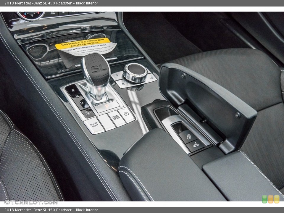 Black Interior Transmission for the 2018 Mercedes-Benz SL 450 Roadster #123498557
