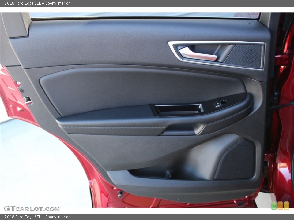 Ebony Interior Door Panel for the 2018 Ford Edge SEL #123499466