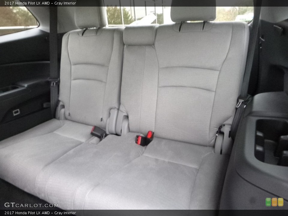 Gray Interior Rear Seat for the 2017 Honda Pilot LX AWD #123508571