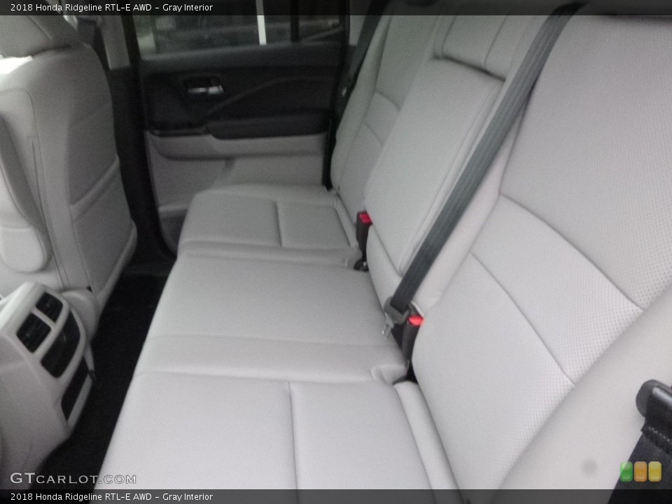 Gray Interior Rear Seat for the 2018 Honda Ridgeline RTL-E AWD #123509036