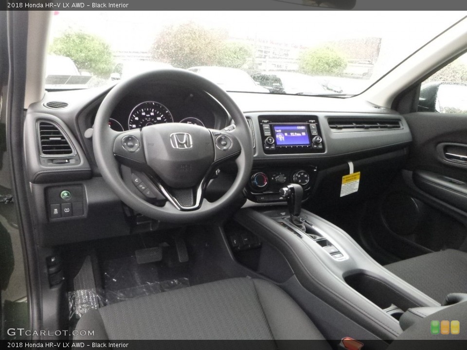 Black Interior Photo for the 2018 Honda HR-V LX AWD #123509834