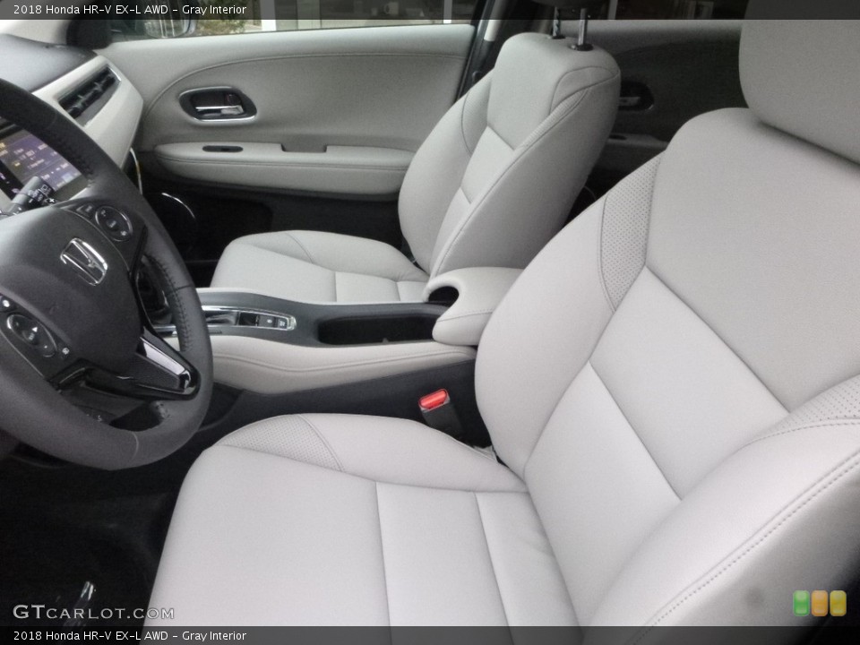 Gray Interior Front Seat for the 2018 Honda HRV EXL AWD 123510323