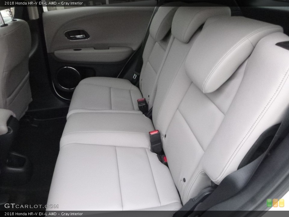 Gray Interior Rear Seat for the 2018 Honda HR-V EX-L AWD #123510338