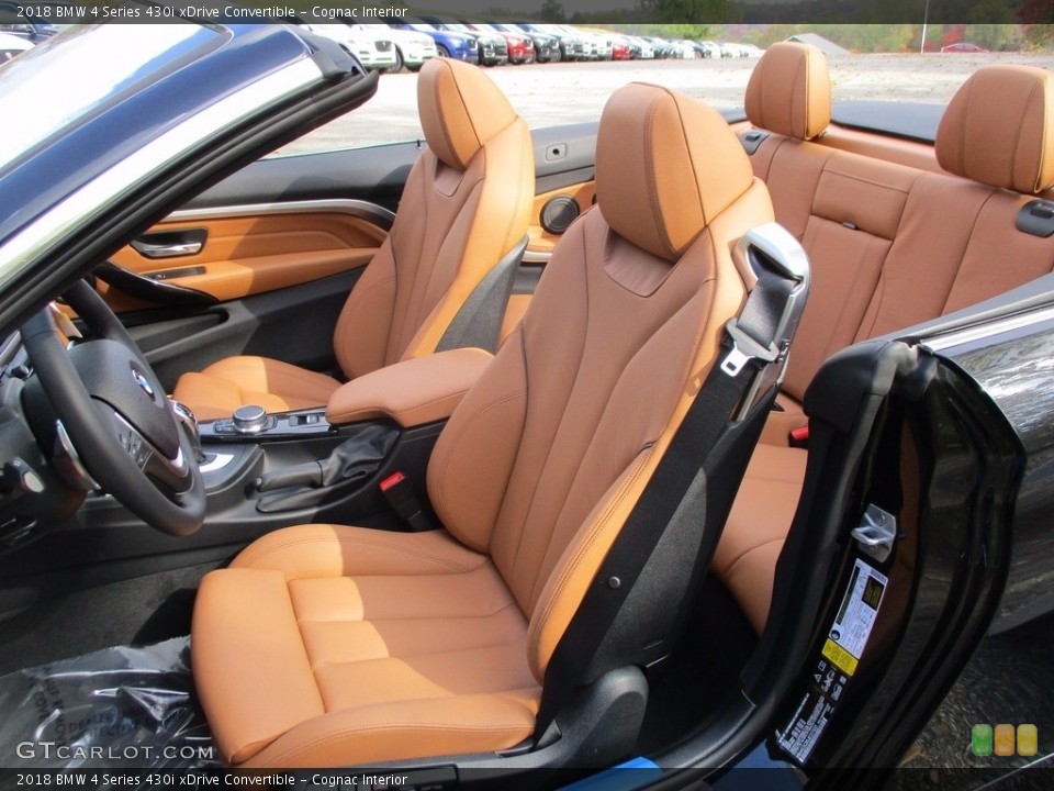Cognac Interior Photo for the 2018 BMW 4 Series 430i xDrive Convertible #123514445