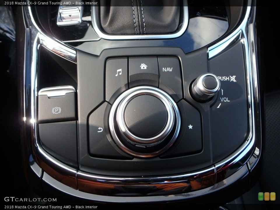 Black Interior Controls for the 2018 Mazda CX-9 Grand Touring AWD #123526721