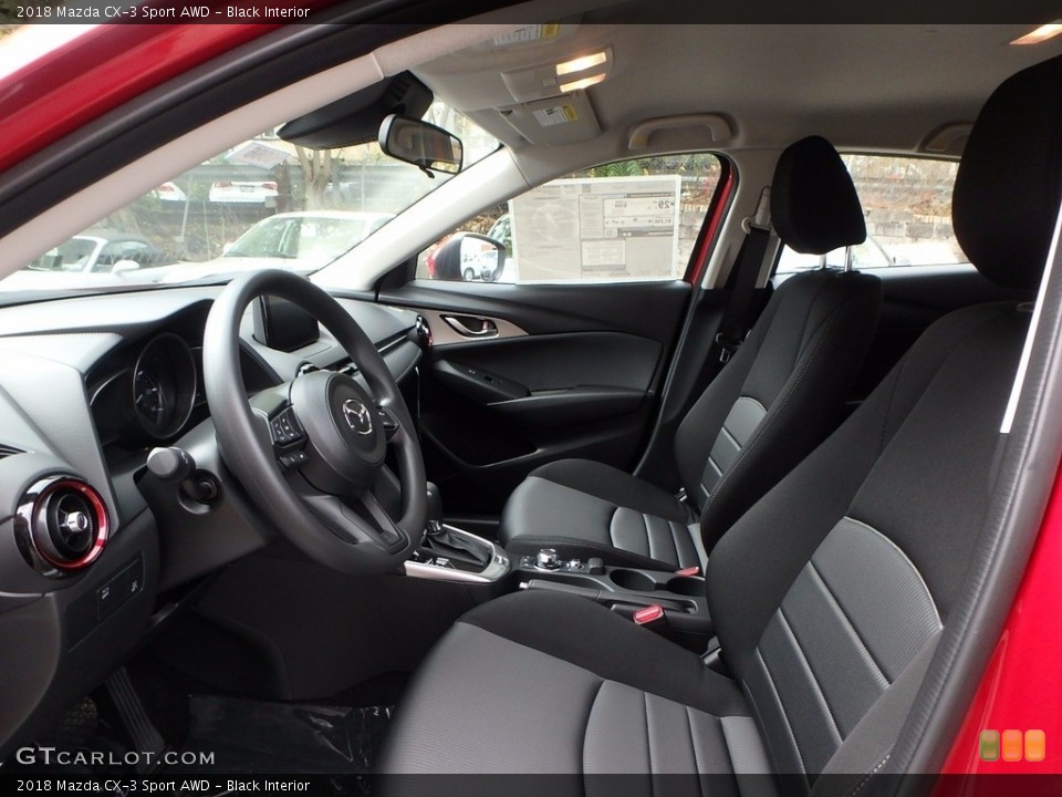 Black Interior Photo for the 2018 Mazda CX-3 Sport AWD #123526958