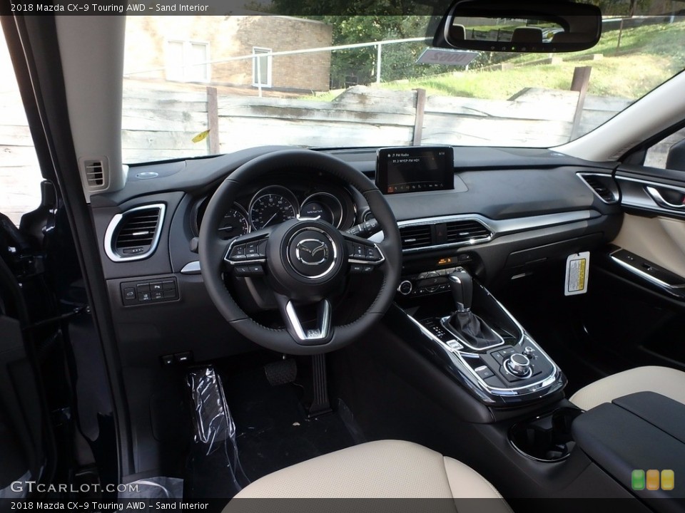 Sand Interior Prime Interior for the 2018 Mazda CX-9 Touring AWD #123528269