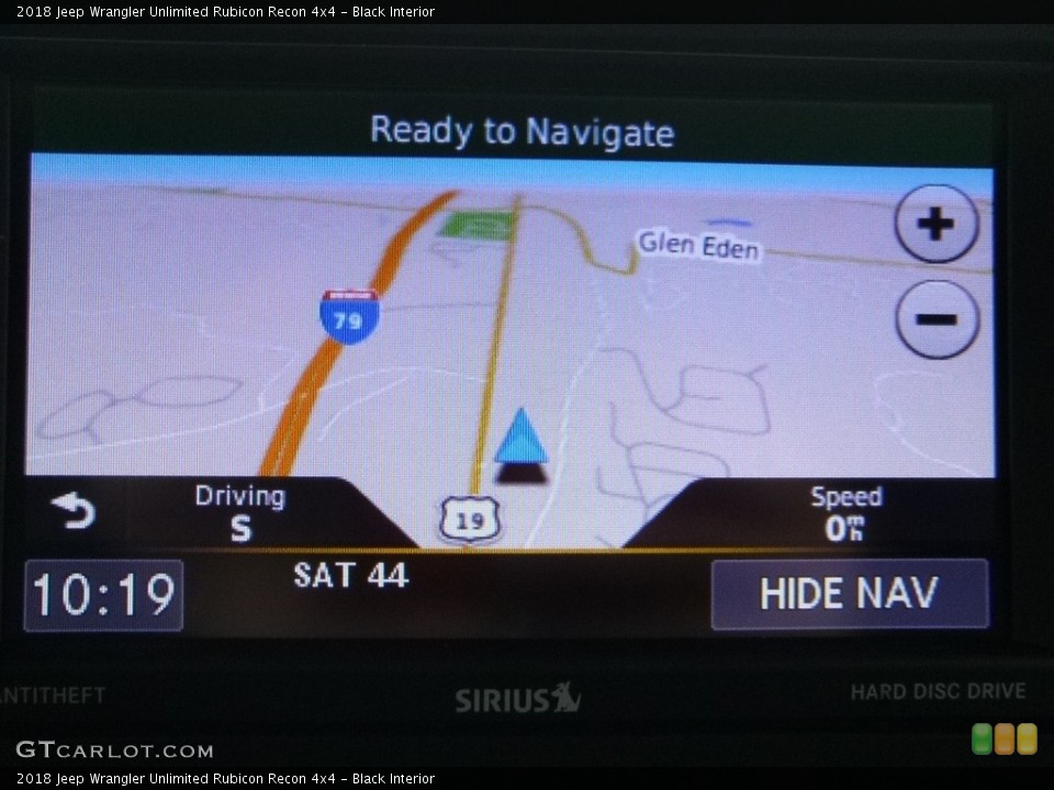Black Interior Navigation for the 2018 Jeep Wrangler Unlimited Rubicon Recon 4x4 #123529538