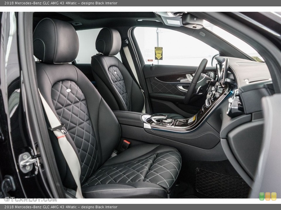 designo Black Interior Front Seat for the 2018 Mercedes-Benz GLC AMG 43 4Matic #123529673