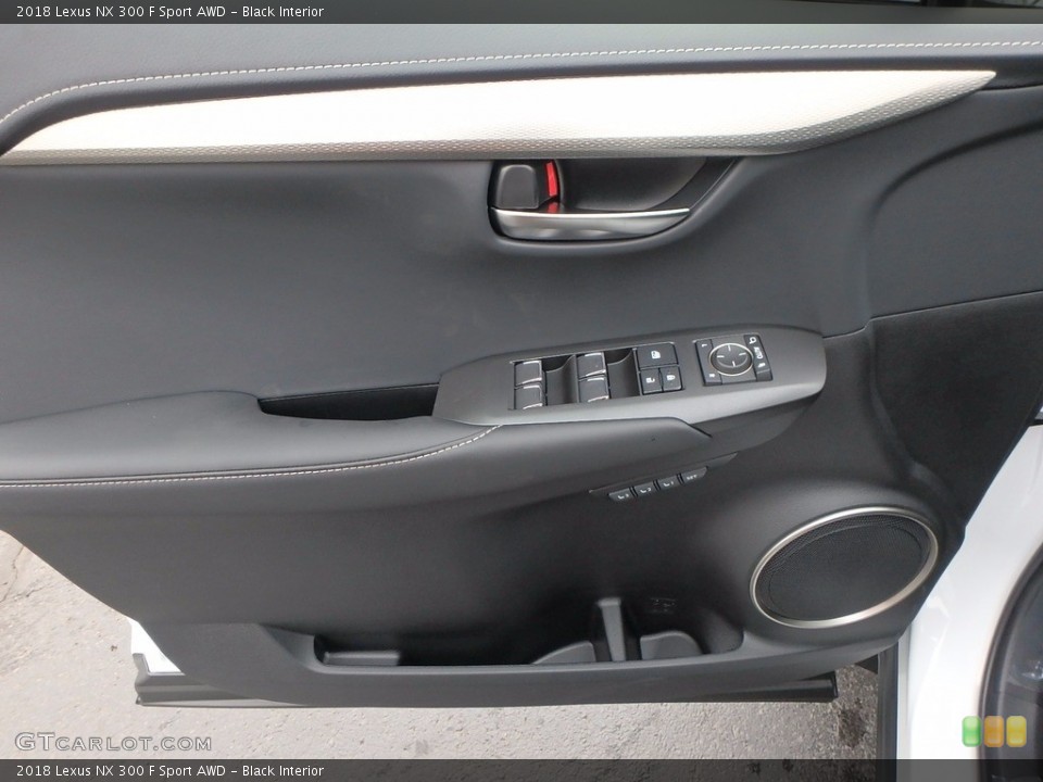 Black Interior Door Panel for the 2018 Lexus NX 300 F Sport AWD #123530855
