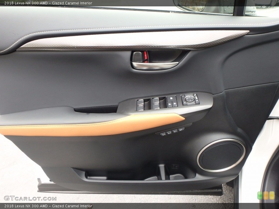 Glazed Caramel Interior Door Panel for the 2018 Lexus NX 300 AWD #123531500