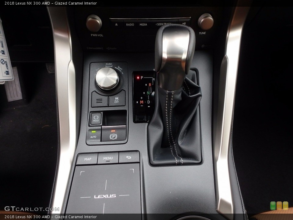 Glazed Caramel Interior Transmission for the 2018 Lexus NX 300 AWD #123531566