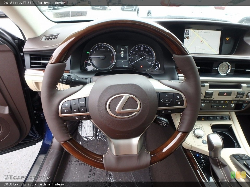 Parchment Interior Steering Wheel for the 2018 Lexus ES 350 #123532358