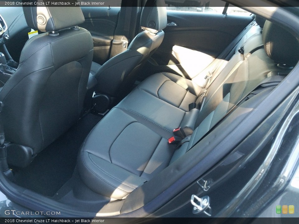 Jet Black Interior Rear Seat for the 2018 Chevrolet Cruze LT Hatchback #123537286