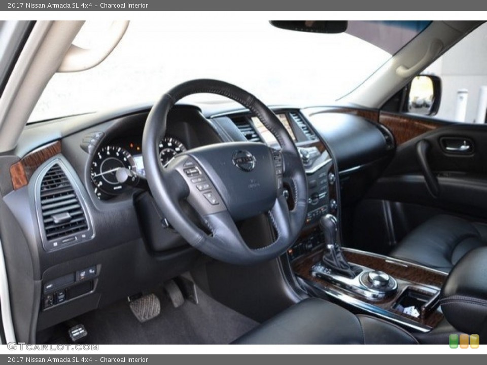Charcoal Interior Photo for the 2017 Nissan Armada SL 4x4 #123542134