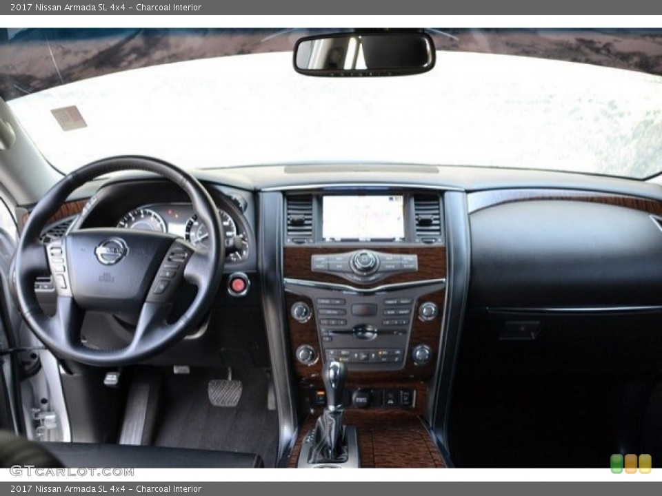 Charcoal Interior Dashboard for the 2017 Nissan Armada SL 4x4 #123542185