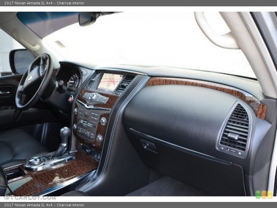 Charcoal Interior Dashboard for the 2017 Nissan Armada SL 4x4 #123542248