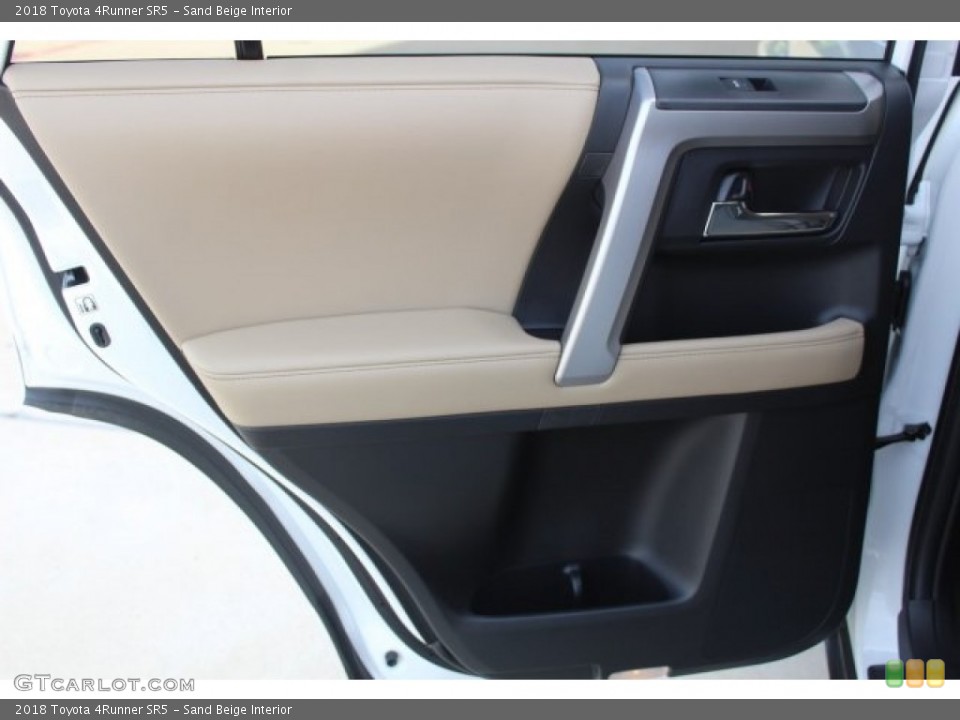 Sand Beige Interior Door Panel for the 2018 Toyota 4Runner SR5 #123548734