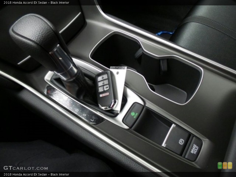 Black Interior Transmission for the 2018 Honda Accord EX Sedan #123554086