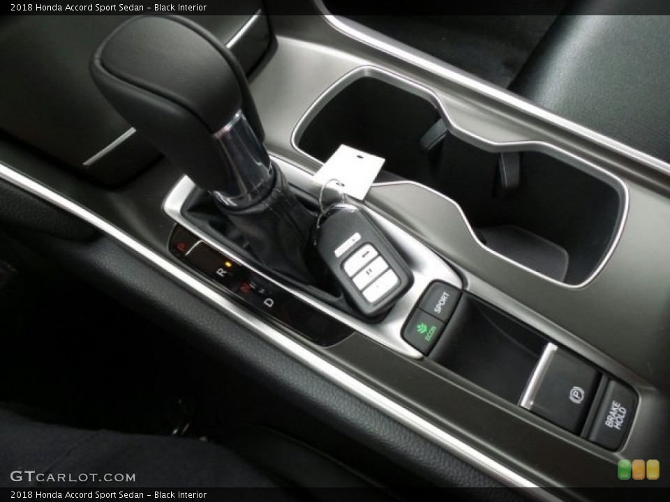 Black Interior Transmission for the 2018 Honda Accord Sport Sedan #123556348