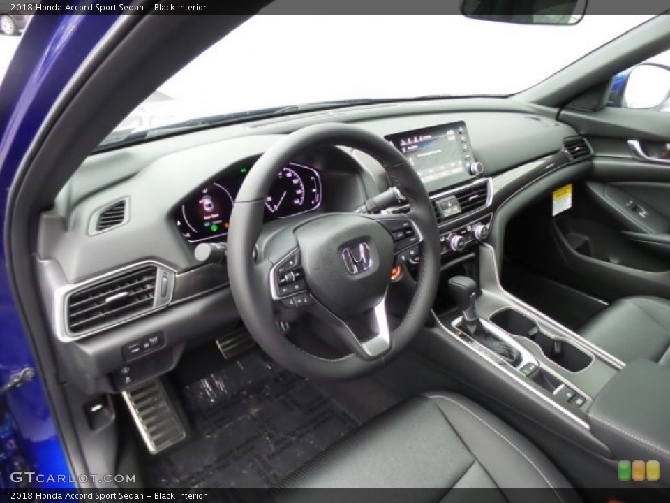 Black Interior Photo for the 2018 Honda Accord Sport Sedan #123556510