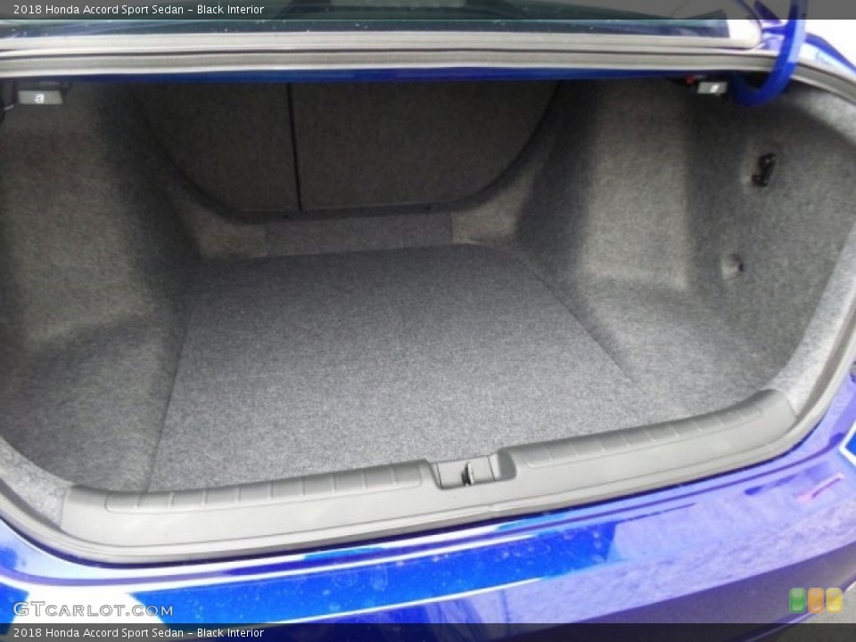 Black Interior Trunk for the 2018 Honda Accord Sport Sedan #123556555