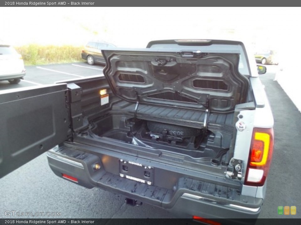 Black Interior Trunk for the 2018 Honda Ridgeline Sport AWD #123557773
