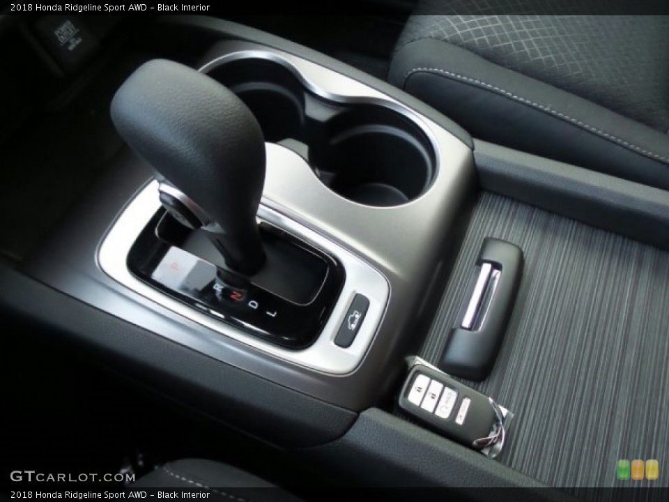 Black Interior Transmission for the 2018 Honda Ridgeline Sport AWD #123558049
