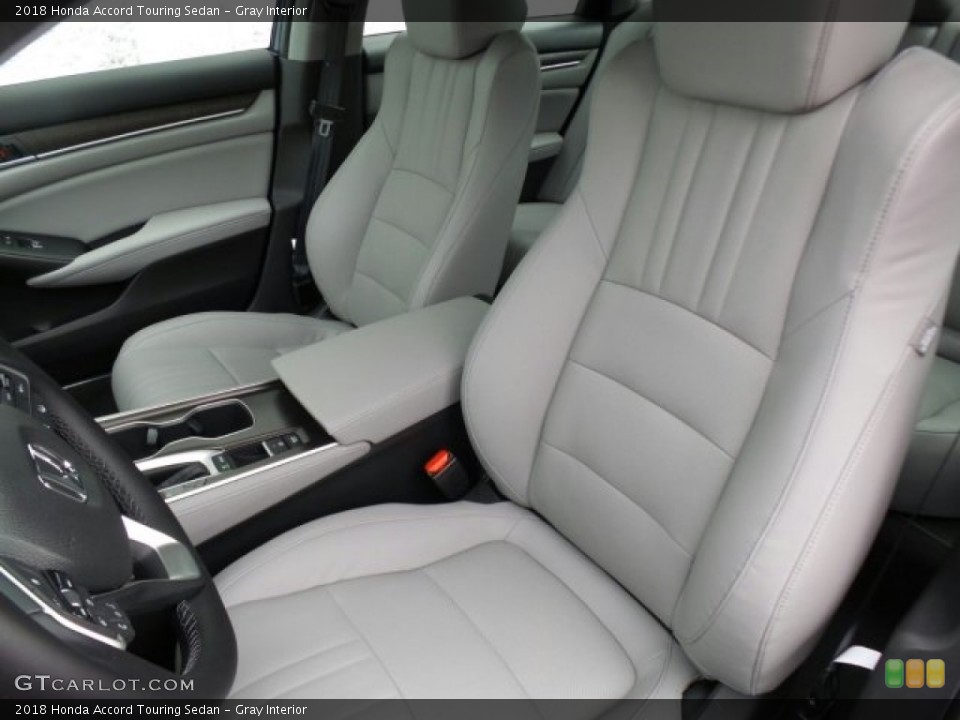 Gray Interior Front Seat for the 2018 Honda Accord Touring Sedan #123558235