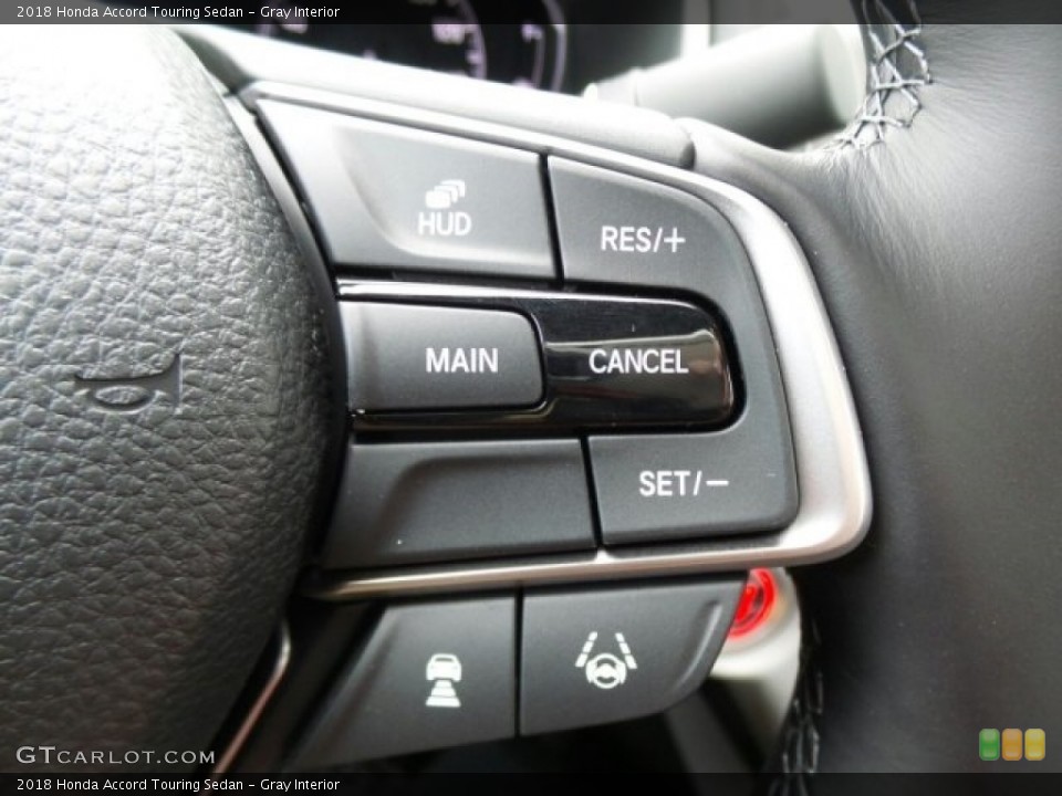 Gray Interior Controls for the 2018 Honda Accord Touring Sedan #123558457