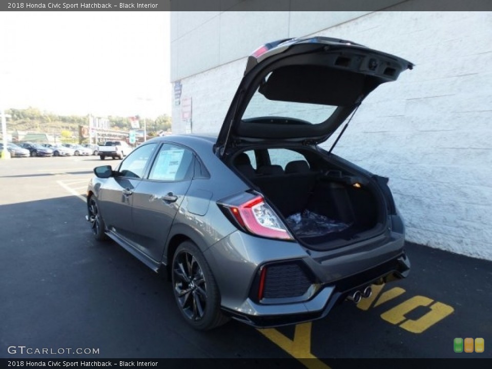 Black Interior Trunk for the 2018 Honda Civic Sport Hatchback #123561118