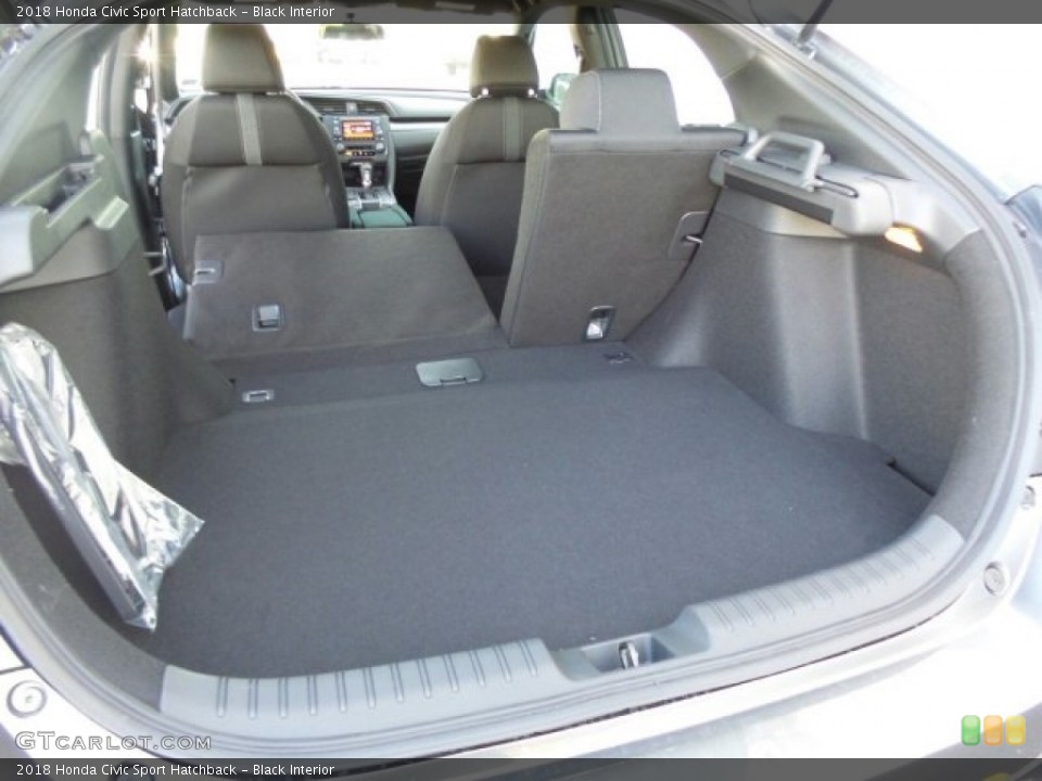 Black Interior Trunk for the 2018 Honda Civic Sport Hatchback #123561205