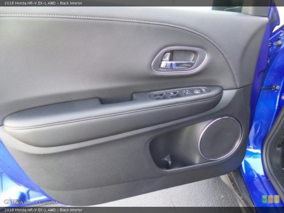 Black Interior Door Panel for the 2018 Honda HR-V EX-L AWD #123561631