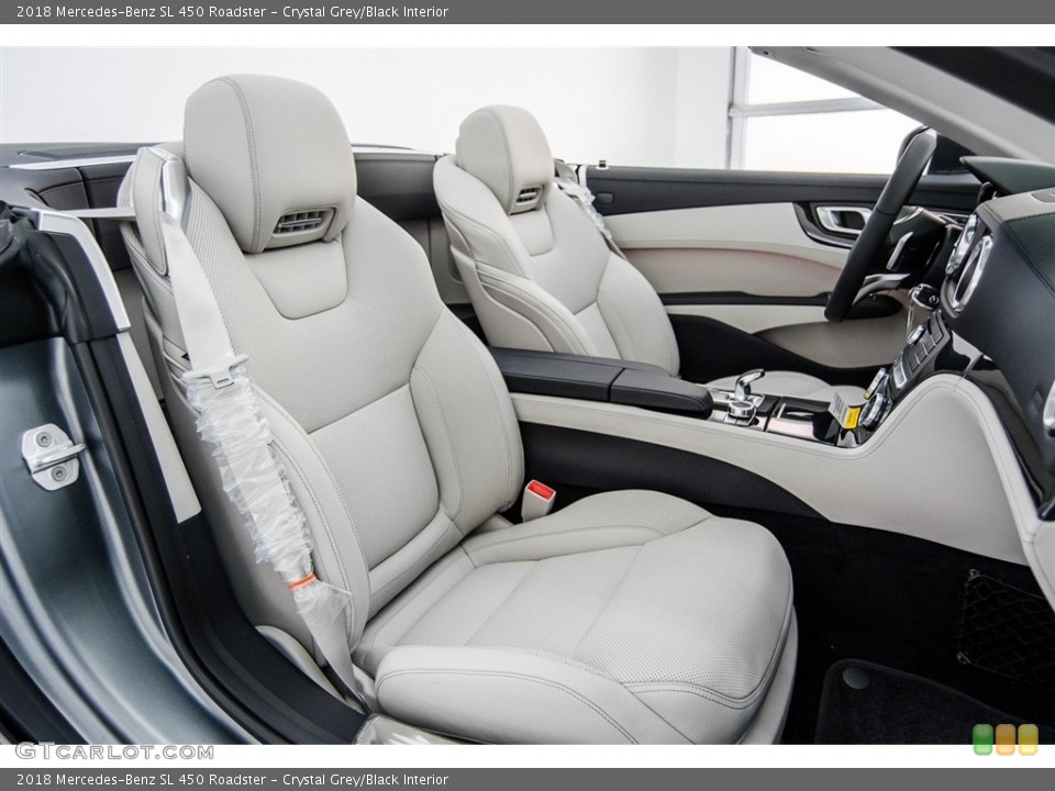 Crystal Grey/Black Interior Photo for the 2018 Mercedes-Benz SL 450 Roadster #123567925