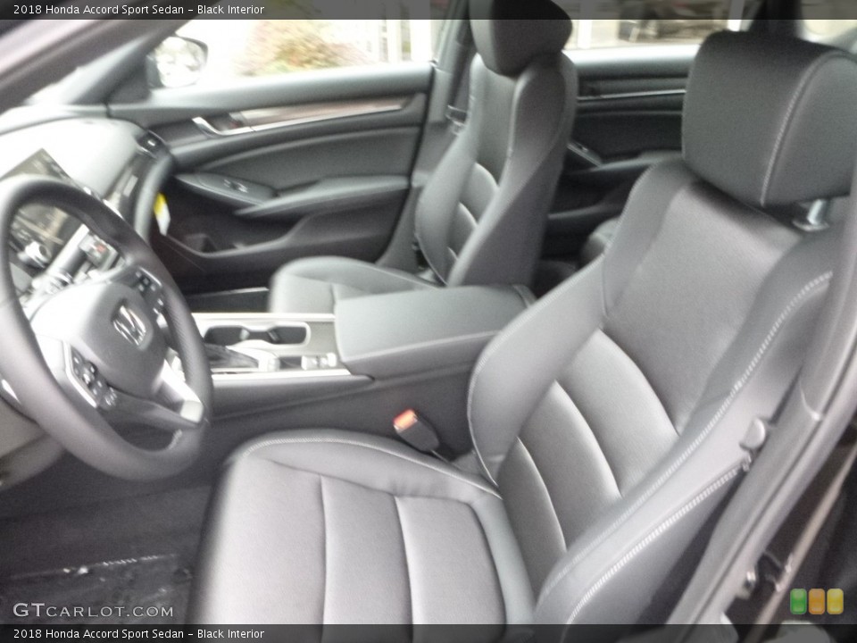 Black Interior Photo for the 2018 Honda Accord Sport Sedan #123570799
