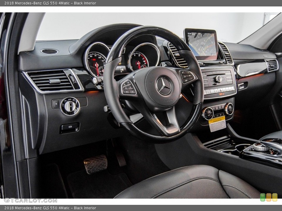 Black Interior Dashboard for the 2018 Mercedes-Benz GLS 550 4Matic #123571339