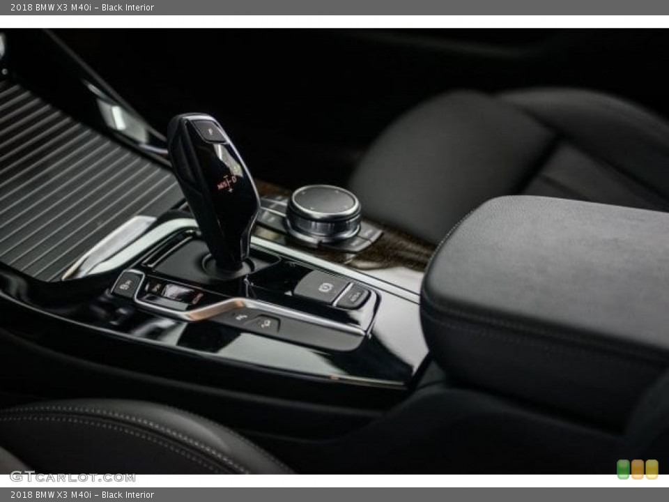 Black Interior Transmission for the 2018 BMW X3 M40i #123579199