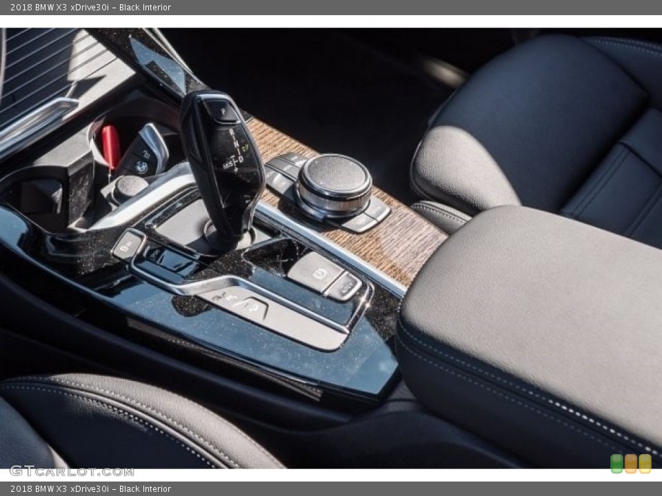 Black Interior Transmission for the 2018 BMW X3 xDrive30i #123579376