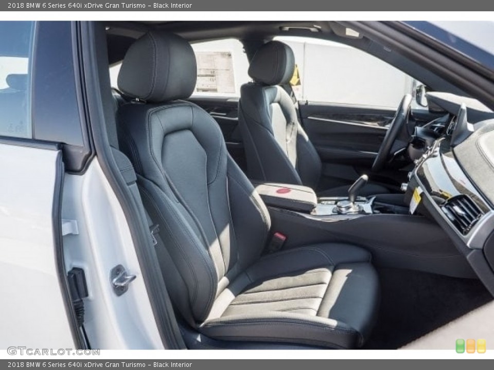 Black Interior Photo for the 2018 BMW 6 Series 640i xDrive Gran Turismo #123579472
