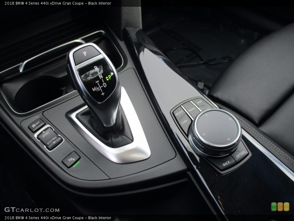 Black Interior Transmission for the 2018 BMW 4 Series 440i xDrive Gran Coupe #123592682
