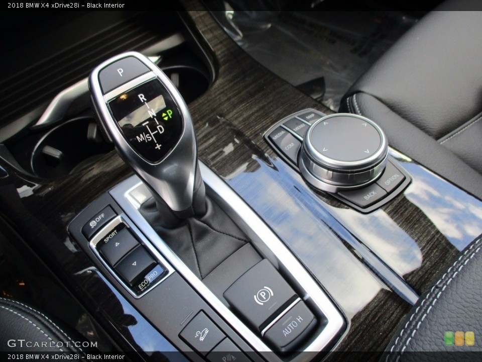 Black Interior Transmission for the 2018 BMW X4 xDrive28i #123593184