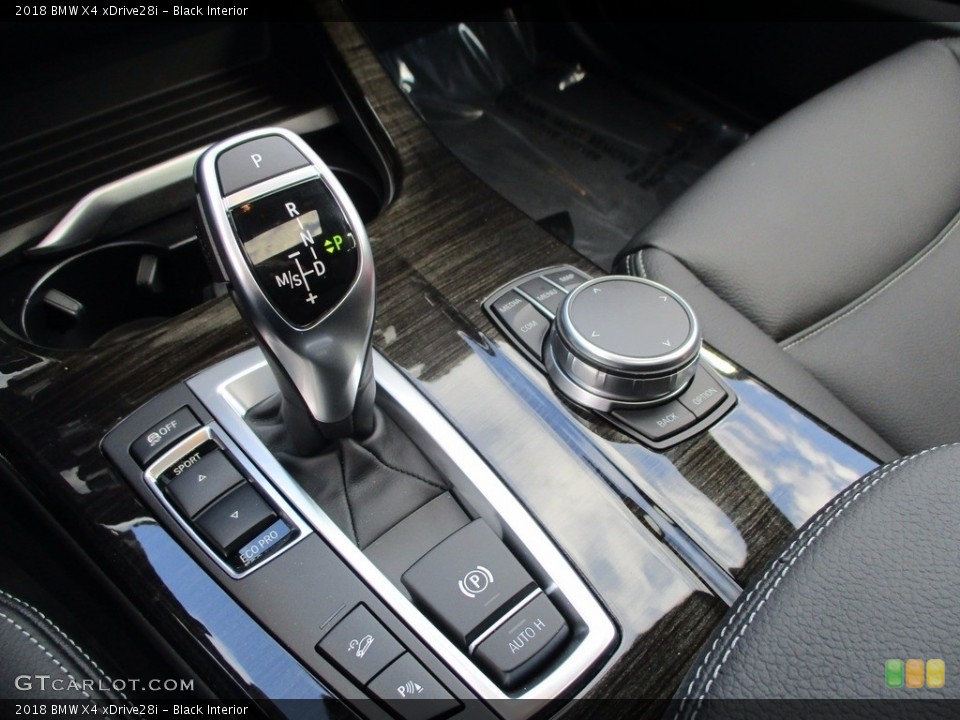 Black Interior Transmission for the 2018 BMW X4 xDrive28i #123593261