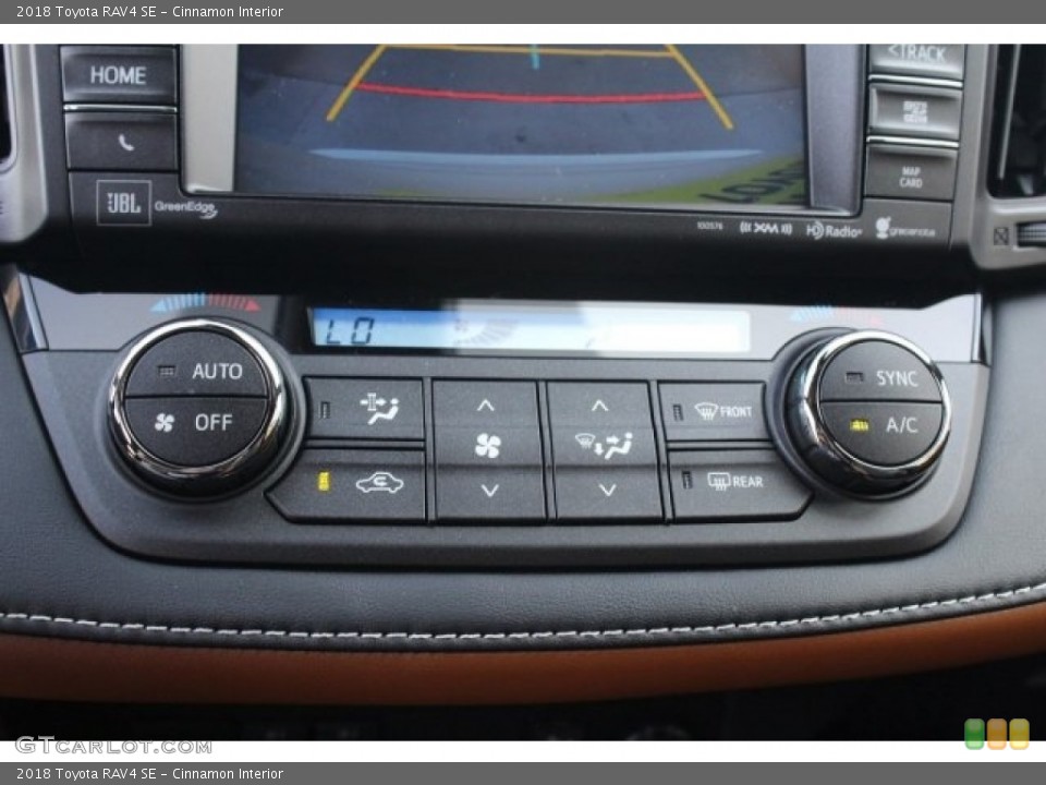 Cinnamon Interior Controls for the 2018 Toyota RAV4 SE #123594329