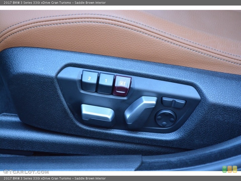 Saddle Brown Interior Controls for the 2017 BMW 3 Series 330i xDrive Gran Turismo #123598469