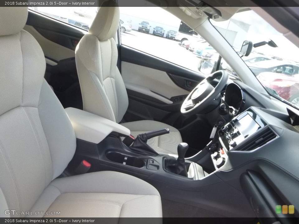 Ivory Interior Photo for the 2018 Subaru Impreza 2.0i 5-Door #123598881